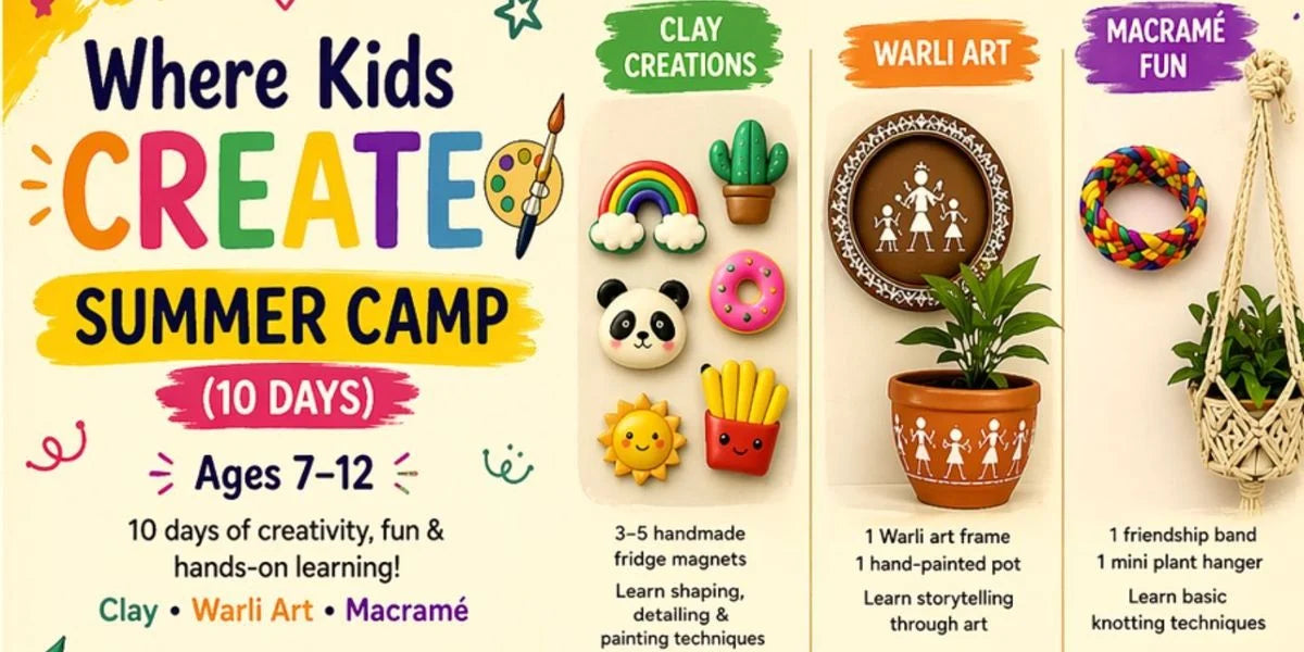 Summer Camp by Hobby Ghar (16 May - 25 May) | Seshadripuram Bengaluru