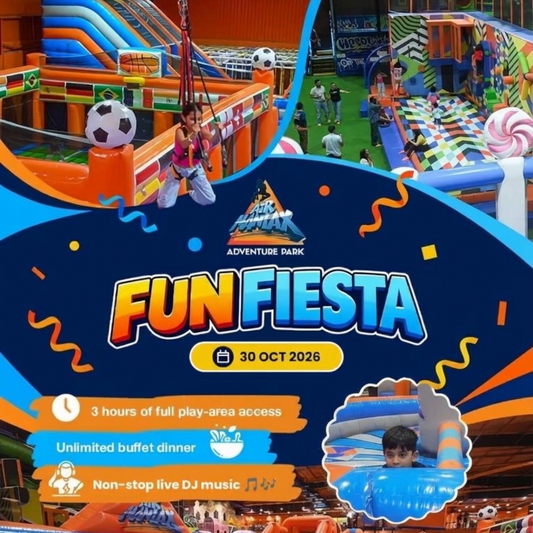 FUN FIESTA at Air Maniax (30 Oct) | Kleem Hub Tragad Ahmedabad