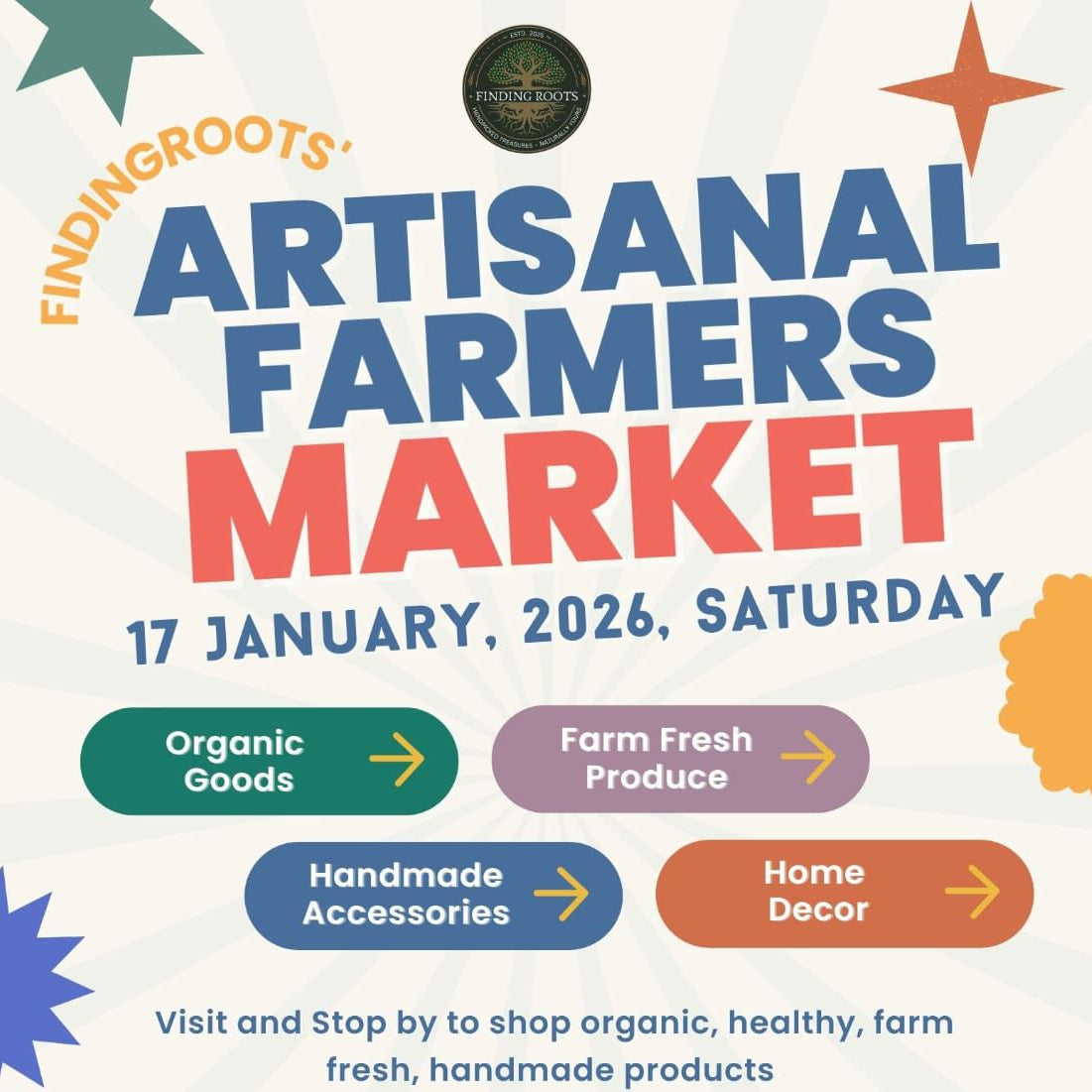 Artisanal Farmer’s Market at Dreamcatchers (17-Jan) | Sector 100 Noida