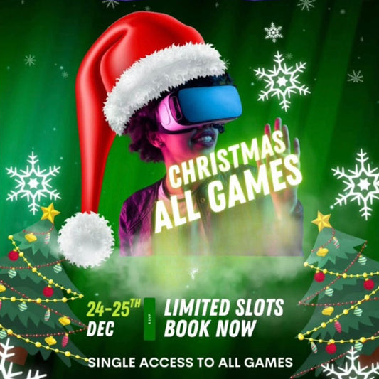 Christmas All Games Combo at Blaast (24-25 Dec) | Sector 67 Gurugram
