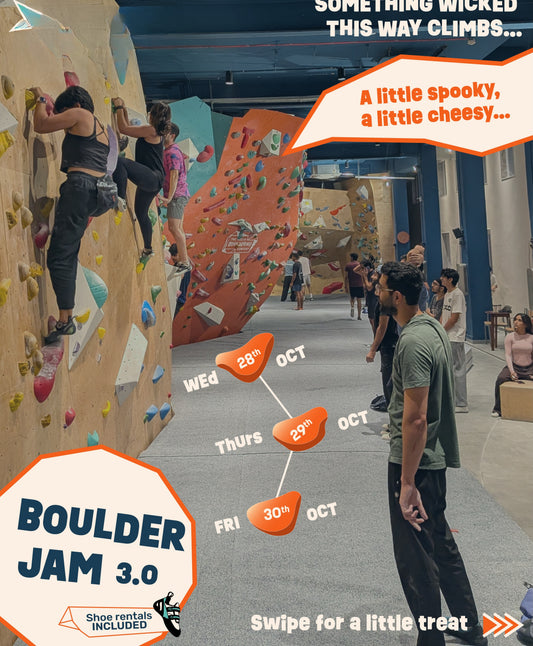 Boulder Jam 3.0 (28-30 Oct) at The Indian Bouldering Company | Fort Mumbai
