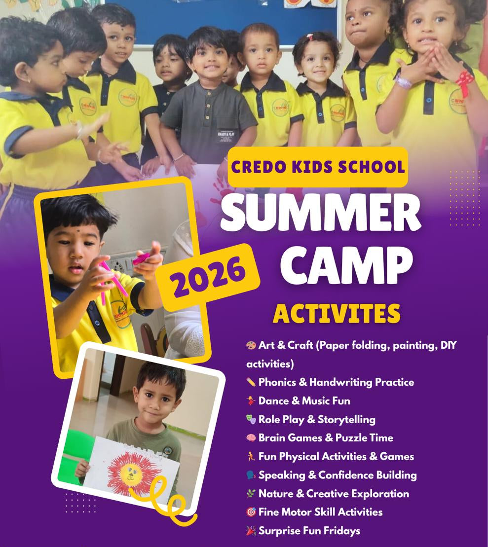 Credo Kids Summer Camp by Credo Kids School (21 May - 9 Jun) | Hadapsar Pune