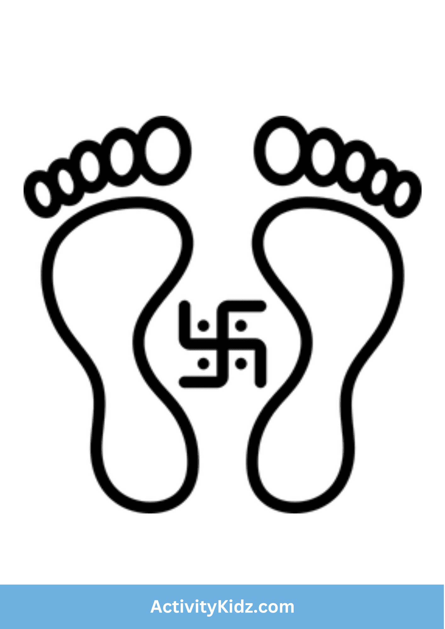 Lakshmi Footprints - ActivityKidz