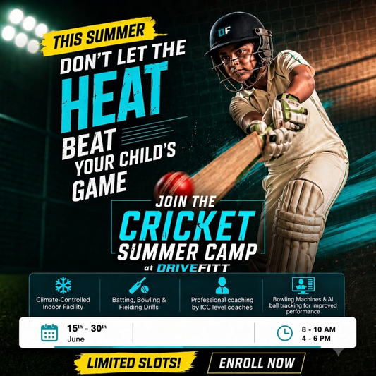 Cricket Summer Camp by Drive FITT (1 Jun - 30 Jun) | M3M 65th Avenue Sector 65 Gurugram