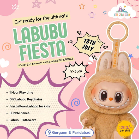 Labubu Fiesta at Zig Zag Zoh (13-July) | DLF Phase 1 Gurgaon