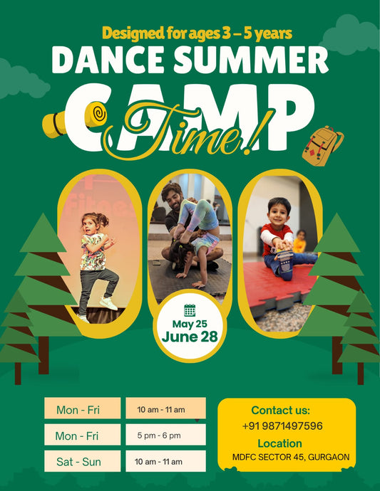 Summer Dance Camp by MDFC My Dance And Fitness Centre (25 May - 28 June) | Sector 45 Gurgaon