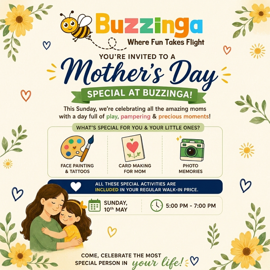 Mother's Day Special at Buzzinga (10 May) | South Extension New Delhi