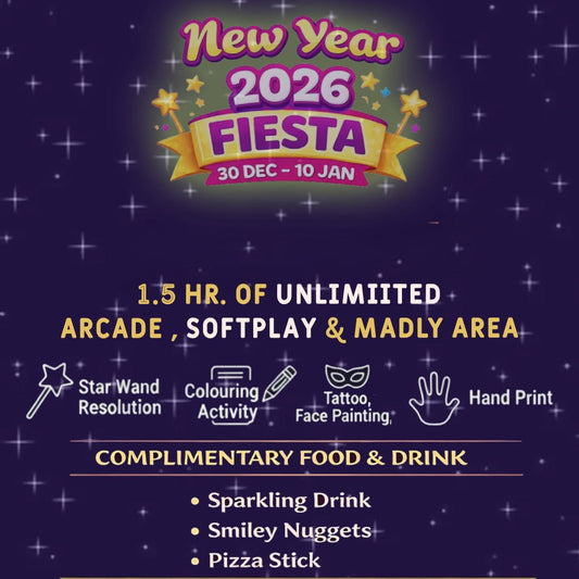 New Year Fiesta at Mad Over Joy (30 Dec - 10 Jan) | Moti Nagar Delhi