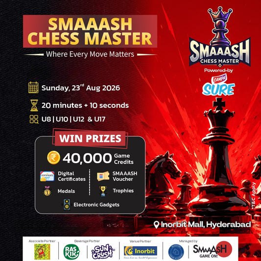 Smaaash Chess Master (23 Aug) at Smaaash | Inorbit Mall HITEC City Hyderabad