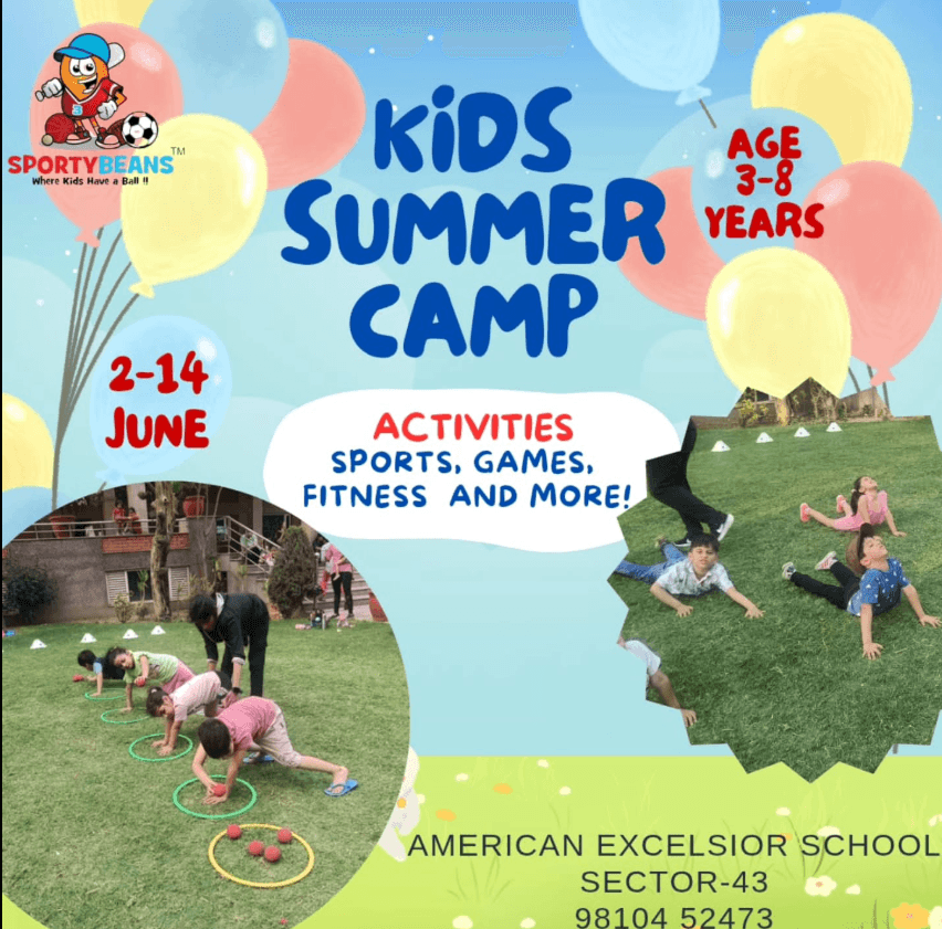 Summer Camp by Sporty Beans (2 Jun - 14 Jun) | Sector 43 Gurgaon - ActivityKidz