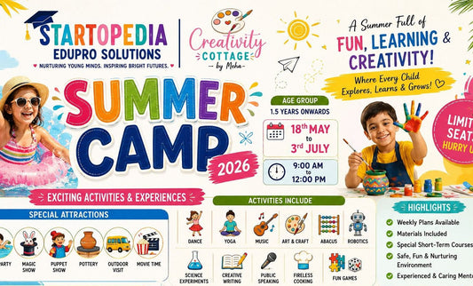 Startopedia Summer Camp by Startopedia Edupro Solutions (18 May - 3 July) | Basai Industrial Area Gurugram