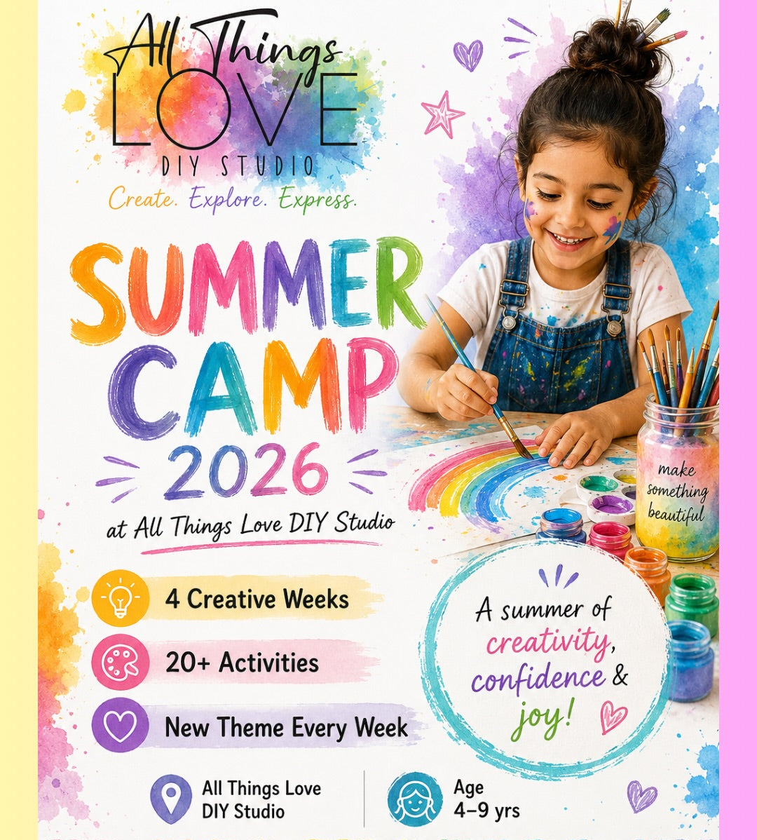 Summer Camp by All Things Love (11 May Onwards) | Dadar West Mumbai