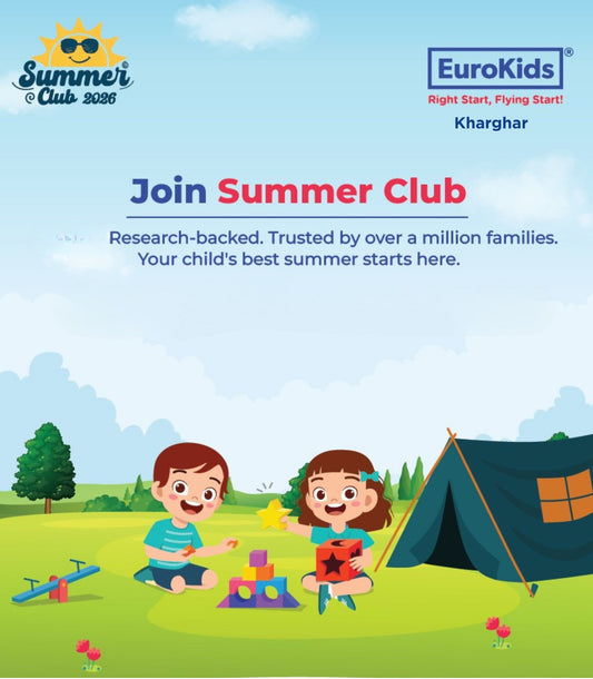 Summer Camp by EuroKids Preschool Kharghar (2 May - 20 May) | Sector 34C Mumbai