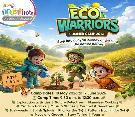 Eco Warriors Summer Camp by FirstCry Intellitots Preschool Kirti Nagar (3 Jun - 17 Jun) | Kirti Nagar Delhi