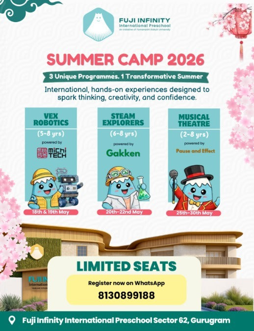 Summer Camp by Fuji Infinity International Preschool | Sector 62 Gurgaon