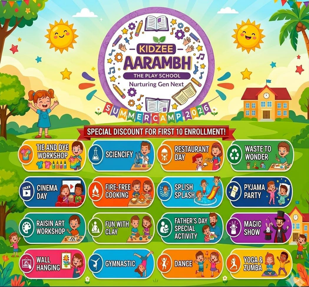 Summer Camp by Kidzee (1 Jun - 13 Jun) | Chiranjeev Vihar Ghaziabad