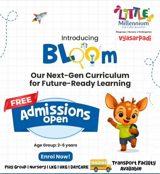 Summer Camp by Little Millenium Vyasarpadi (21 April - 31 May) | Vyasarpadi Chennai