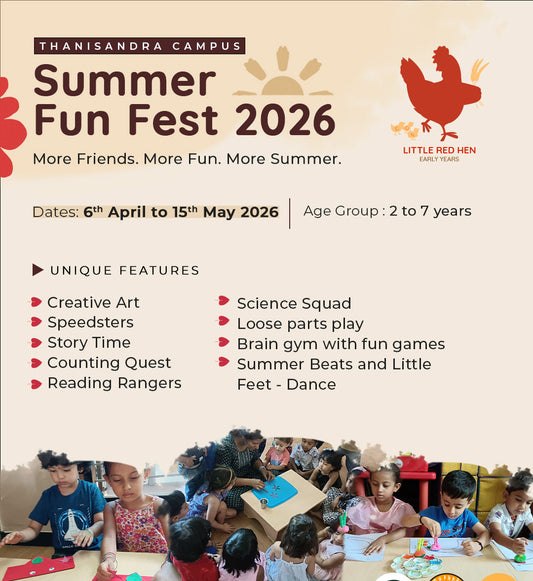 Summer Fun Fest by Little Red Hen (6 April - 15 May) | Thanisandra Bengaluru