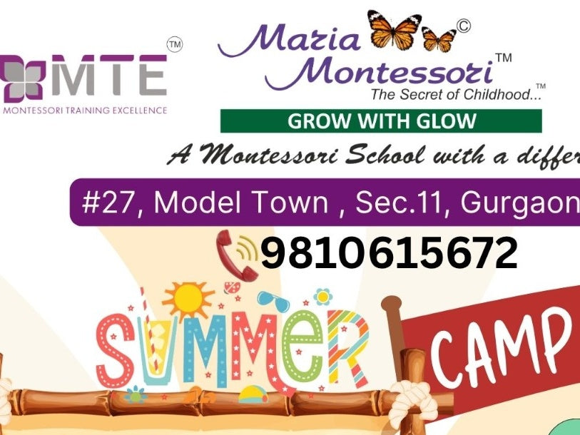 Summer Camp by Maria Montessori (25 May - 19 Jun) | Sector 10 Gurugram