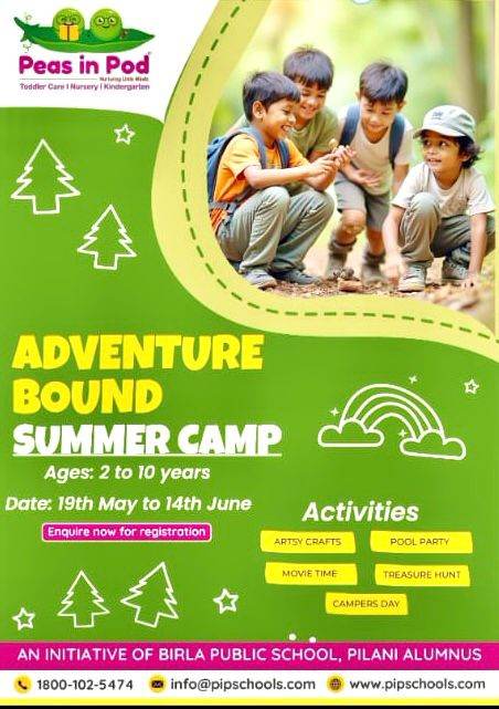 Summer Camp by Peas in Pod (19 May - 14 Jun) | Sector 24 Gurgaon - ActivityKidz