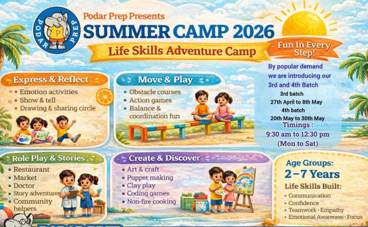 Summer Camp by Podar Prep (20 May - 30 May) | Aundh Pune
