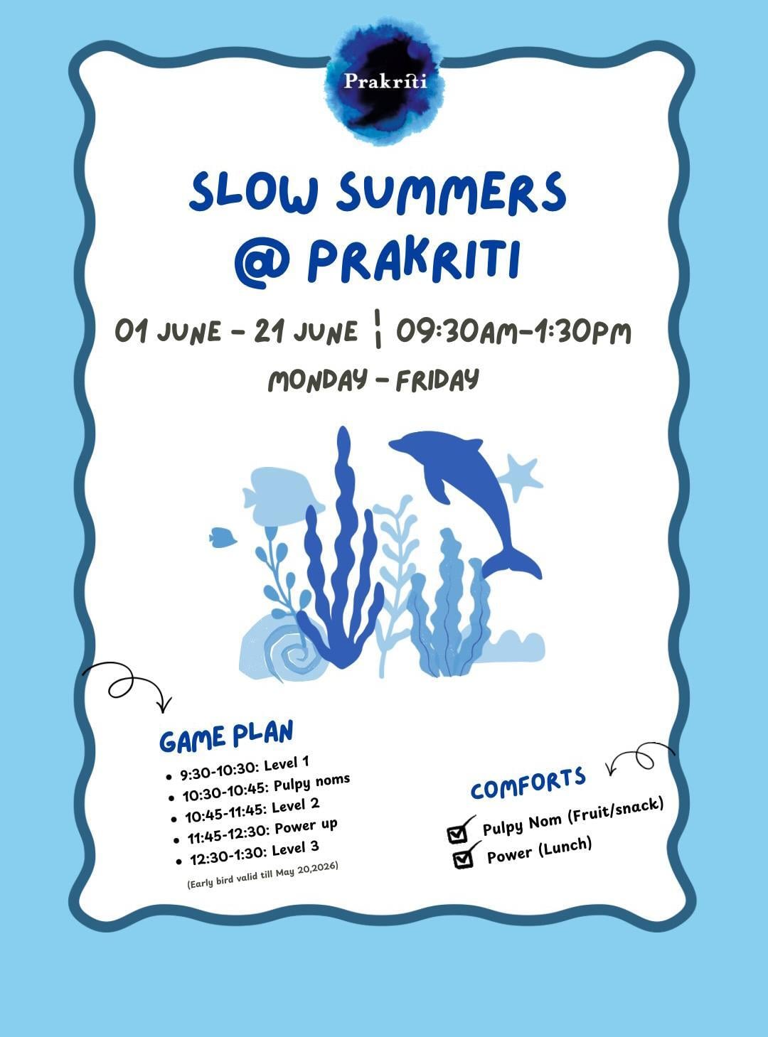 Summer Camp by Prakriti Early Years Learning (1 Jun - 21 Jun) | Sector 22 Noida