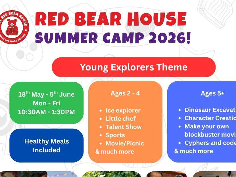 Red Bear Summer Camp by The Red Bear House (19 May - 5 Jun) | Sector 14 Gurugram