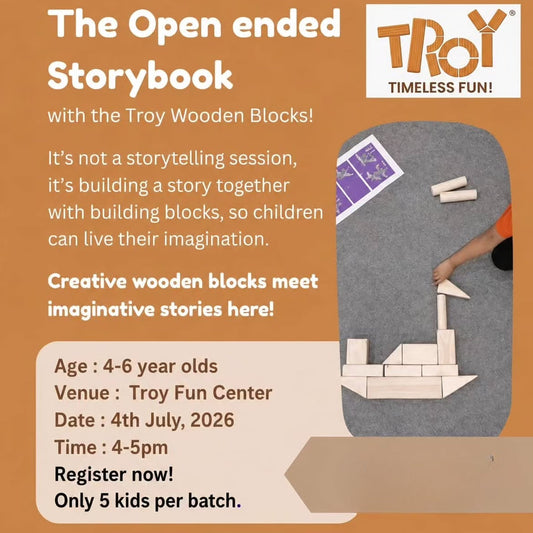 The Open Ended Storybook (4 July) at Troy Fun Center | IndiraNagar Bangalore