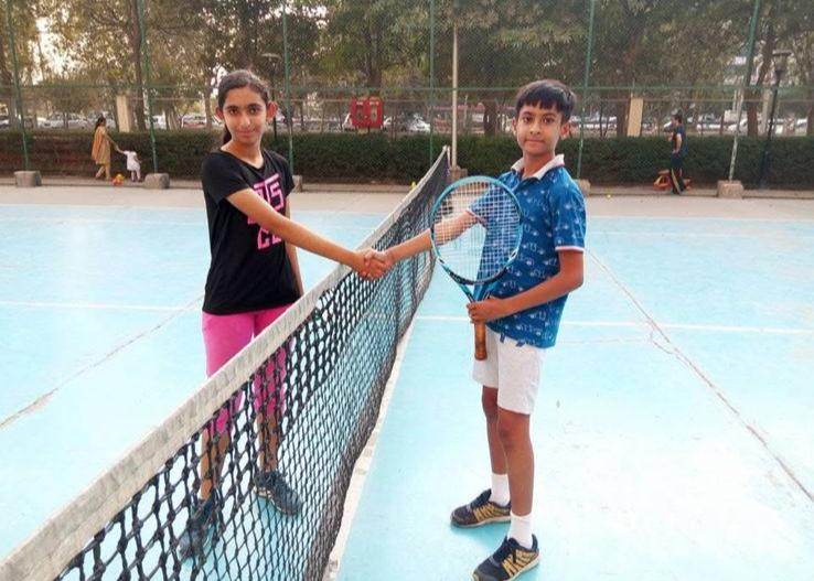 Lets Play Tennis | Lawn Tennis | Sushant University Sector 55 Gurgaon - ActivityKidz