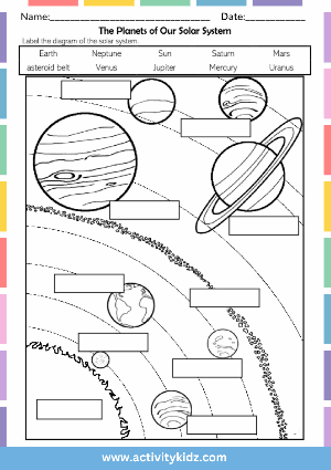 Solar System - ActivityKidz