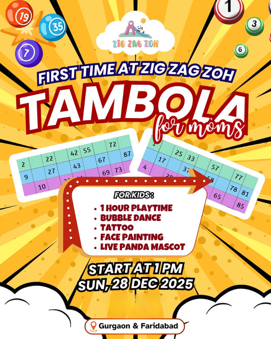 Tambola at Zig Zag Zoh (28-Dec) | Sector 16 Faridabad