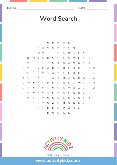 Word Search - ActivityKidz