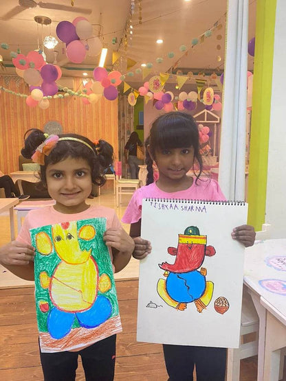 Texture Art Workshop By Ignited Minds | DLF Phase 3 Gurgaon - ActivityKidz