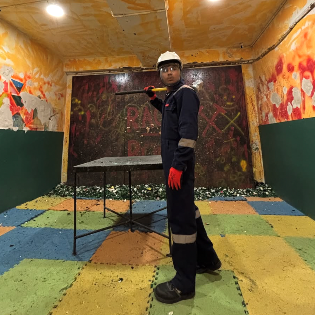 Rage Room Stress Therapy Room & Neon Room | Lajpat Nagar Delhi