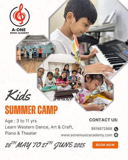 Summer Camp by A One Music Academy (26 May - 27 Jun) | Sector 56 Gurgaon