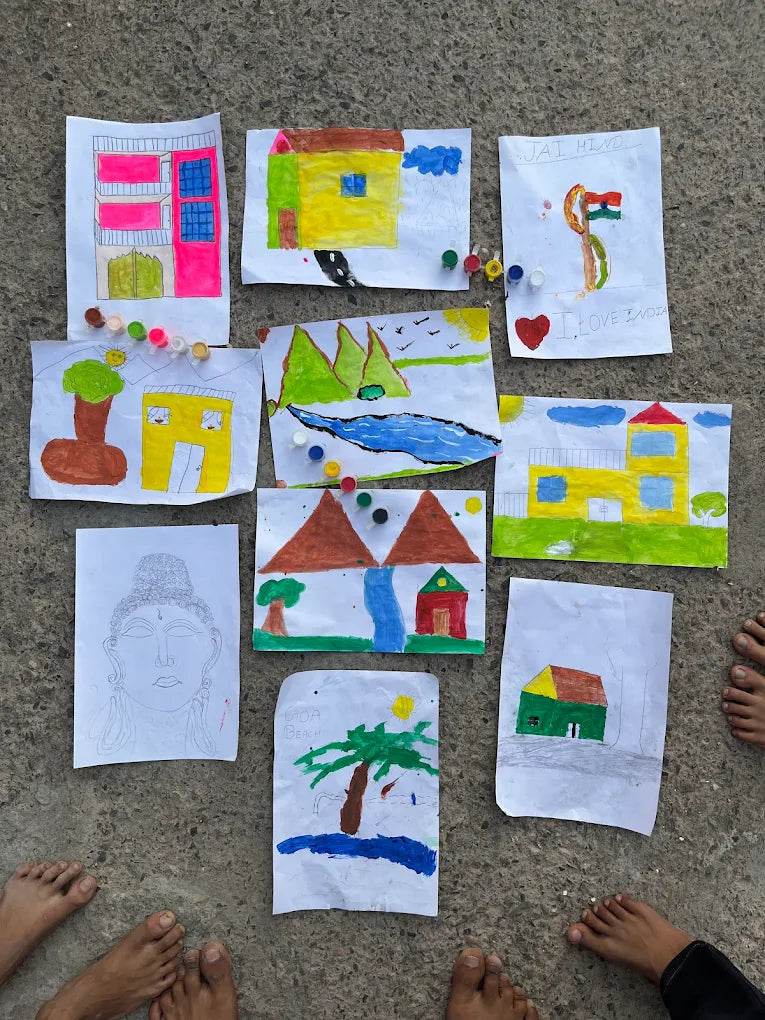 Aakash Art Academy for Sketching Painting Classes near Bhondsi Gurgaon - ActivityKidz