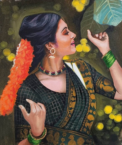 Aashi Jain Studios for Fine Arts Oil Painting Classes | Tulip Purple Sector 69 Gurgaon - ActivityKidz