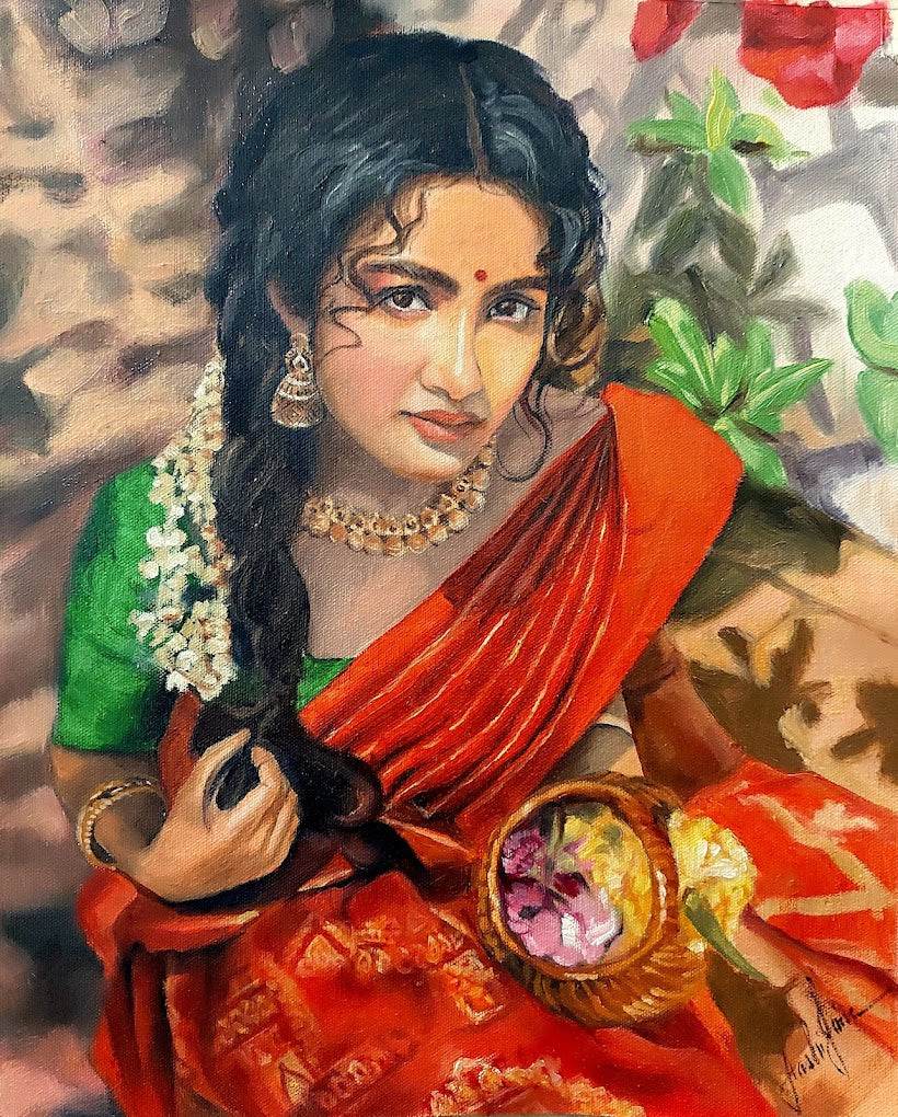 Aashi Jain Studios for Fine Arts Oil Painting Classes | Tulip Purple Sector 69 Gurgaon - ActivityKidz