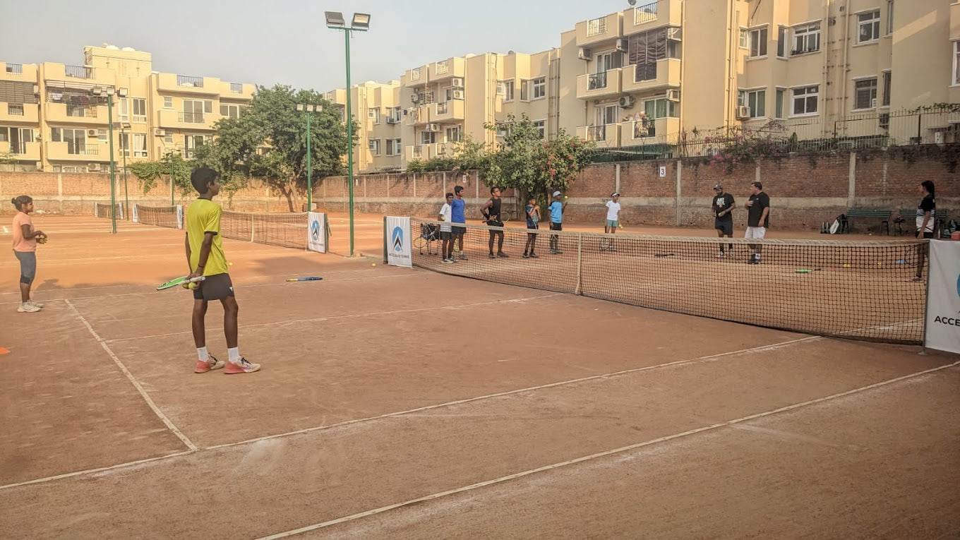 Accelerate Lawn Tennis Coaching Academy| Sporbit Emerald Hills Road Gurgaon - ActivityKidz