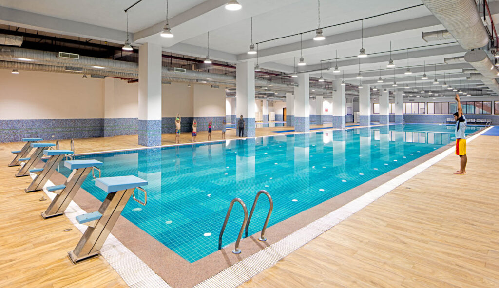 Ambience Public School for Swimming Classes | Sector 43 Gurgaon