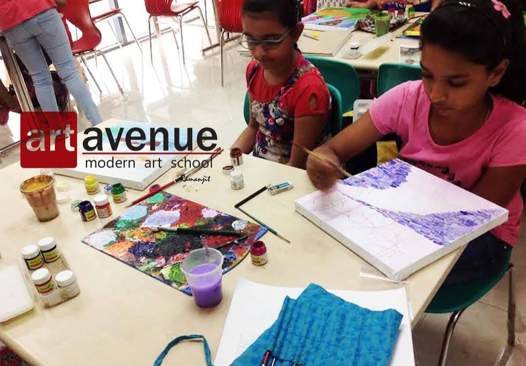 Art Avenue School for Drawing Sketching Painting | Excelsior American School Sector 43 Gurgaon