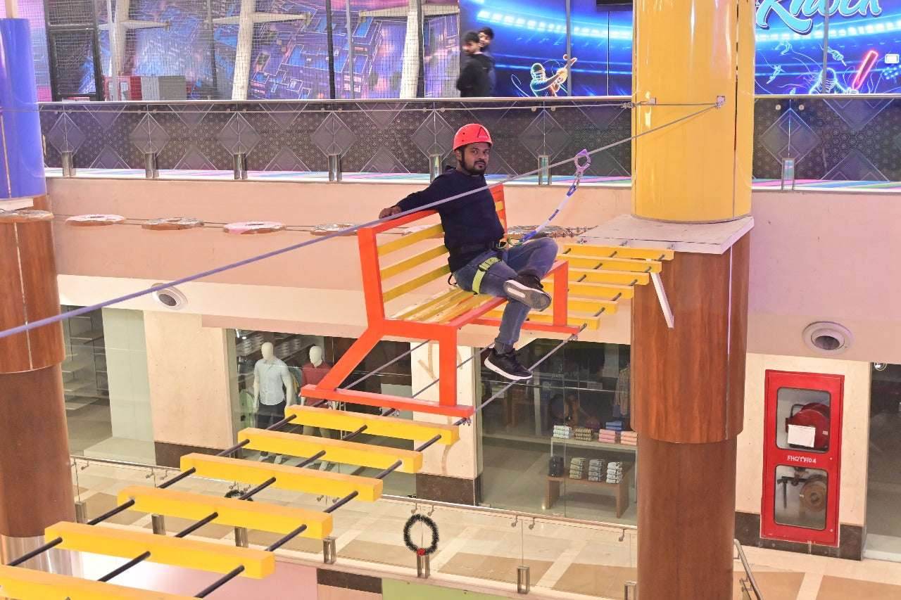 Blaast Entertainland 83 Arcade Play Area Trampoline in Gurgaon - ActivityKidz