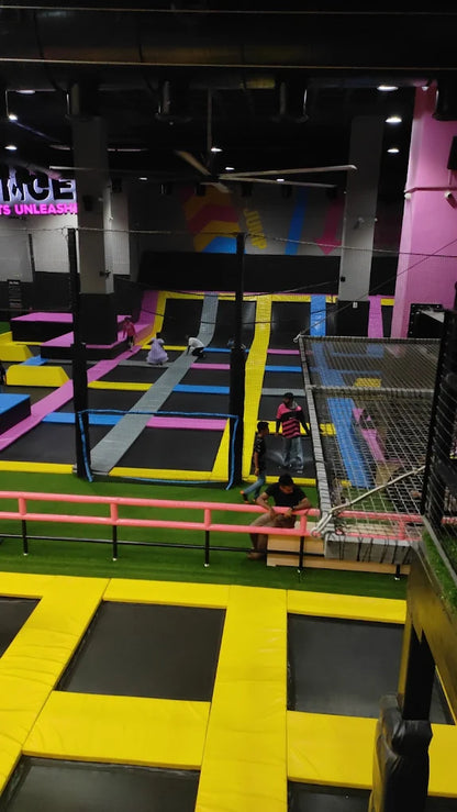 Bounce Inc Trampoline Park | Orion Mall Rajajinagar Bengaluru