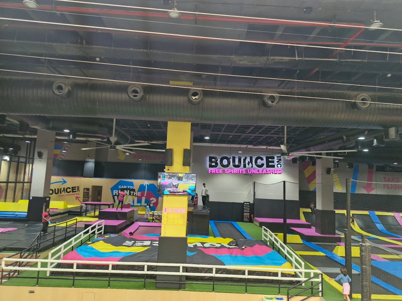 Bounce Inc Trampoline Park | Orion Mall Rajajinagar Bengaluru