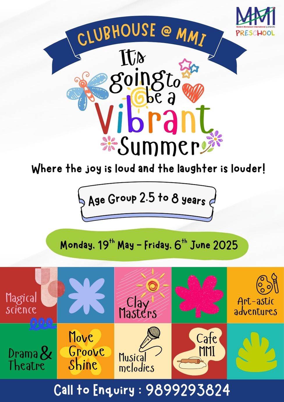Clubhouse Summer Camp by Modern Montessori International Preschool (19 May - 6 Jun) | Sector 26 Gurgaon - ActivityKidz