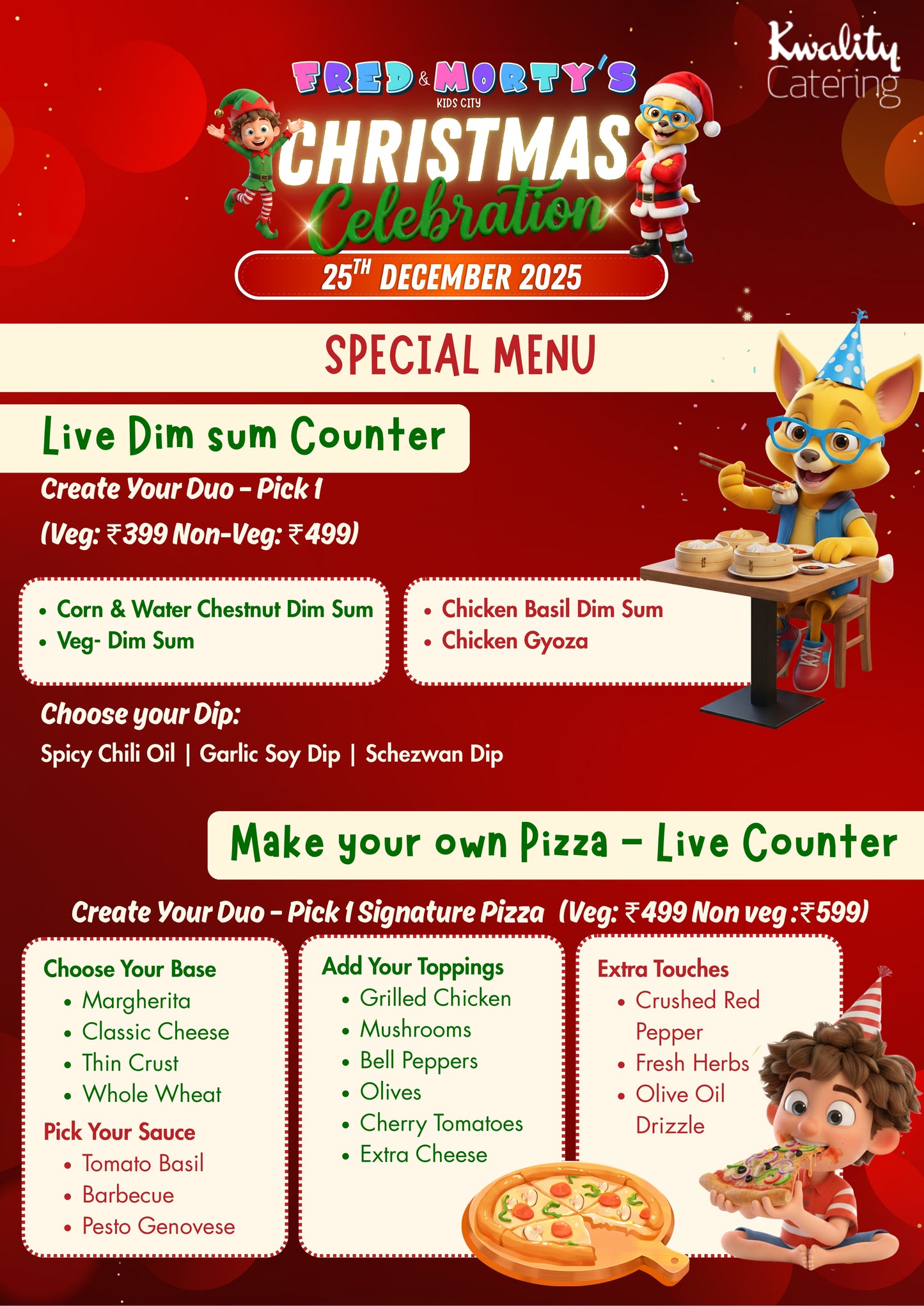 Christmas Celebration at Fred & Morty's (23-28 Dec) | Sector 65 Gurgaon