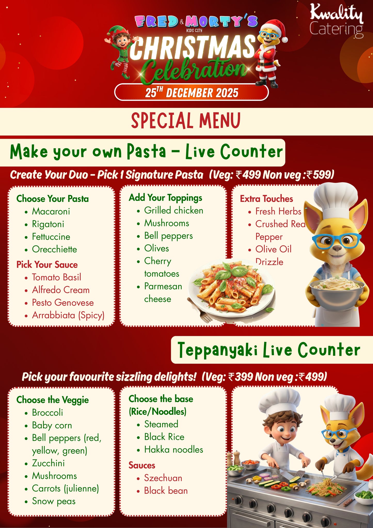 Christmas Celebration at Fred & Morty's (23-28 Dec) | Sector 65 Gurgaon