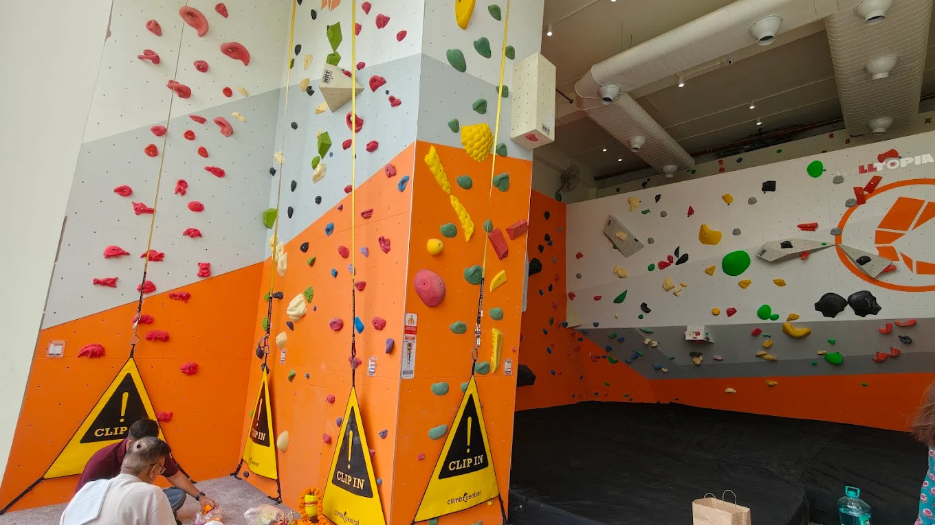 Climb Central Indoor Rock Climbing | M3M 65th Avenue Gurugram
