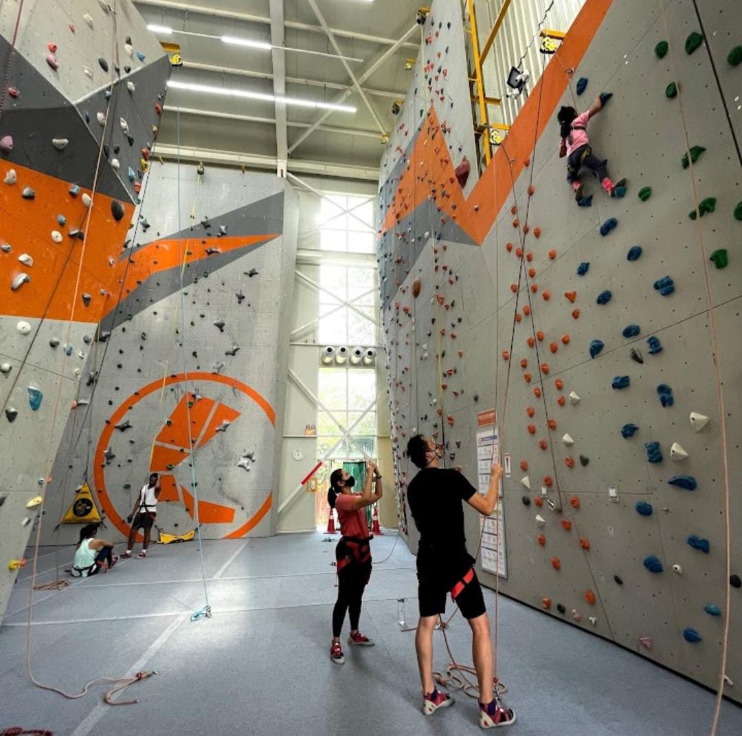 Climb Central Indoor Rock Climbing | Mehrauli-Gurgaon Road New Delhi