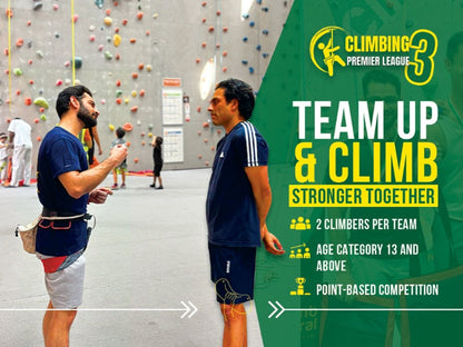 Climbing Premier League 3 at Climb Central (10 Jul - 23 Aug) | Mehrauli-Gurgaon Road New Delhi